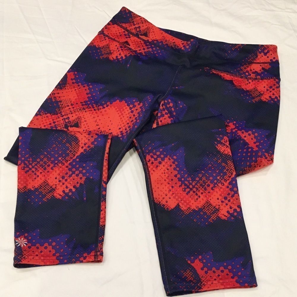 Athleta Tie Dye 7/8 Leggings